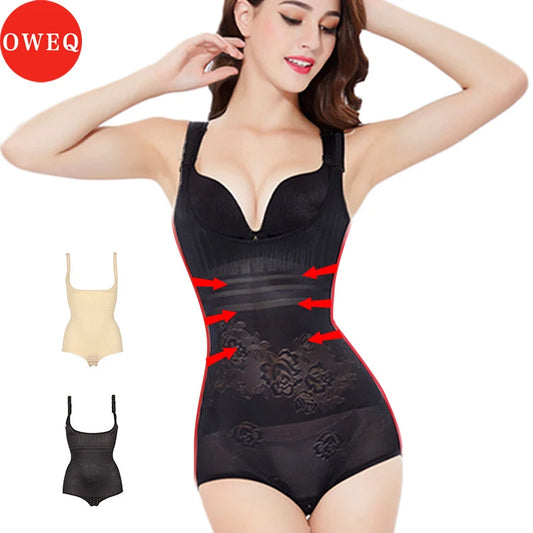Waist Trainer Body Shaper Tummy Control Butt Lifter Shapewear Women Printed Body Shapers Hourglass Bodysuit