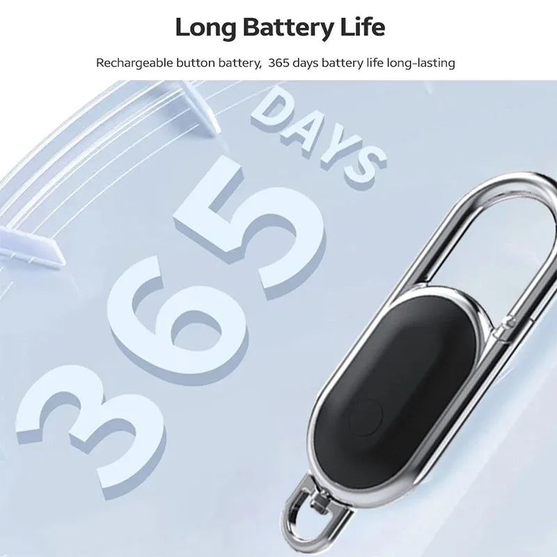 Xiaomi Anti-lost GPS Airtag Smart Carabiner Key Chain With Find My APP Smart Tag Bluetooth Tracker Key Item Finder (iOS Only)
