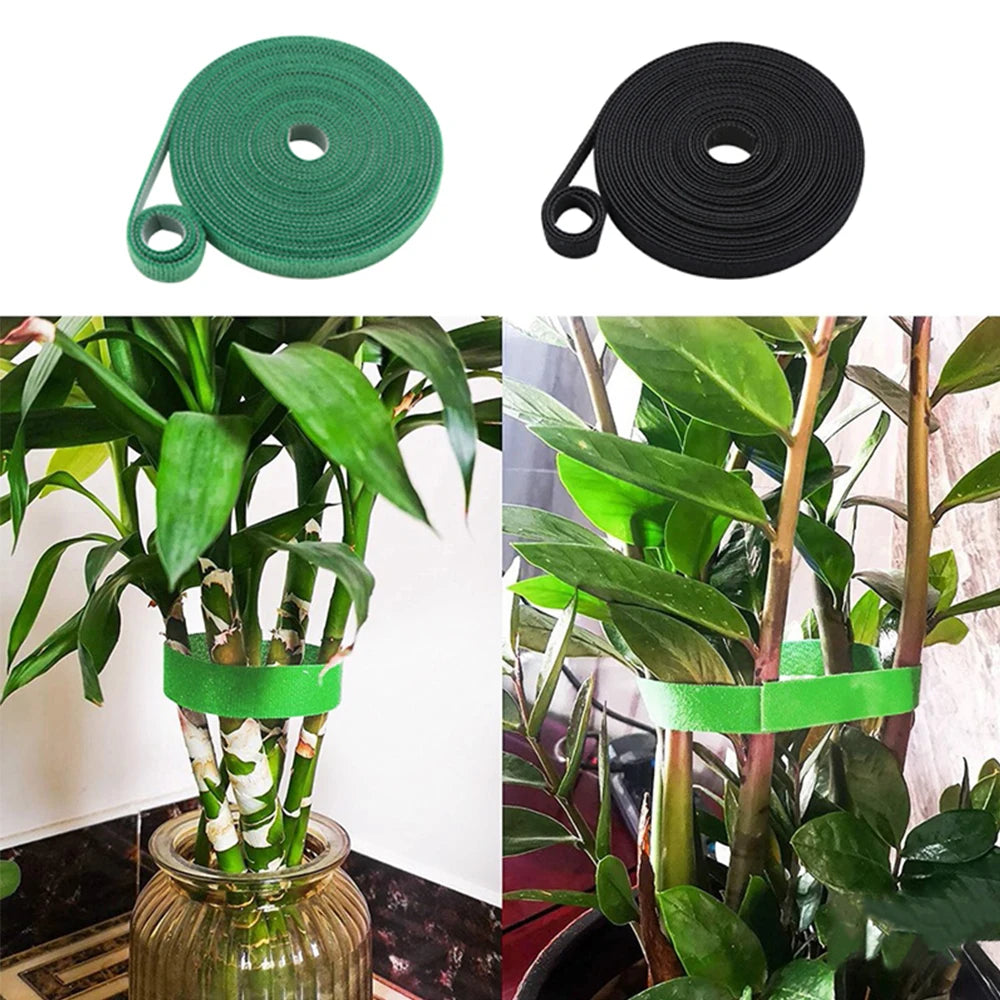 3Pcs 5m Plant Ties Nylon Bandage for Gardening