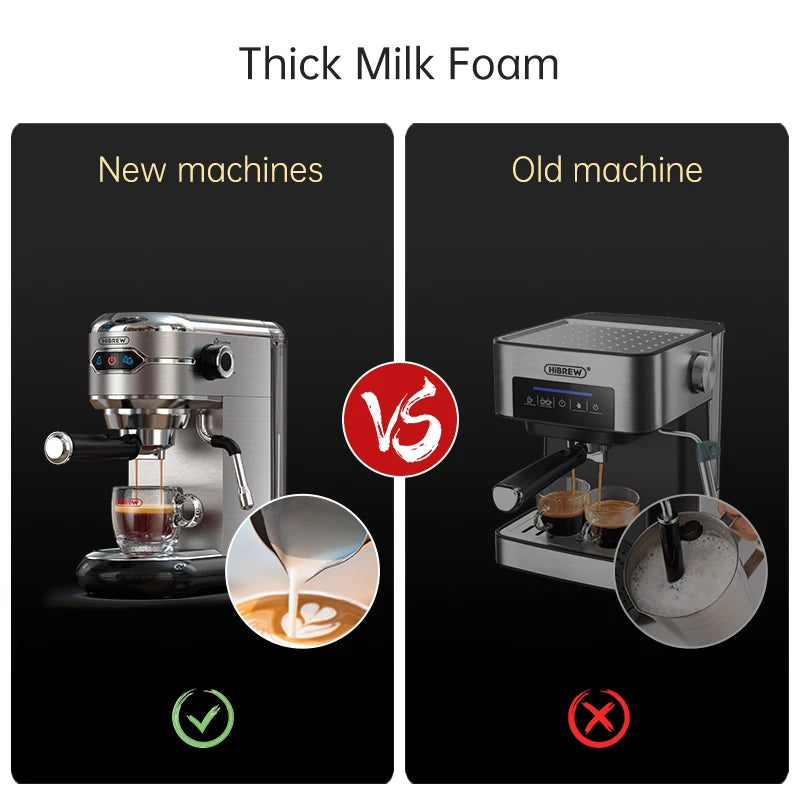 HiBREW 19 Bar Semi-Automatic Coffee Maker