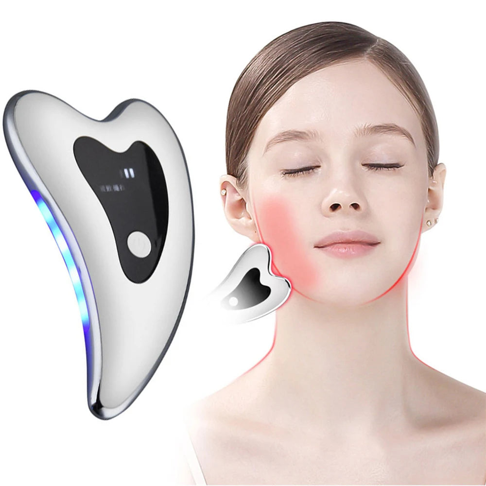 Electric Facial Massager Skincare Set