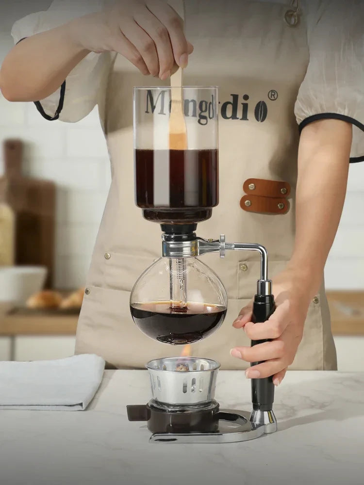 DIY Coffee Serving Set with Grinder and Siphon Pot