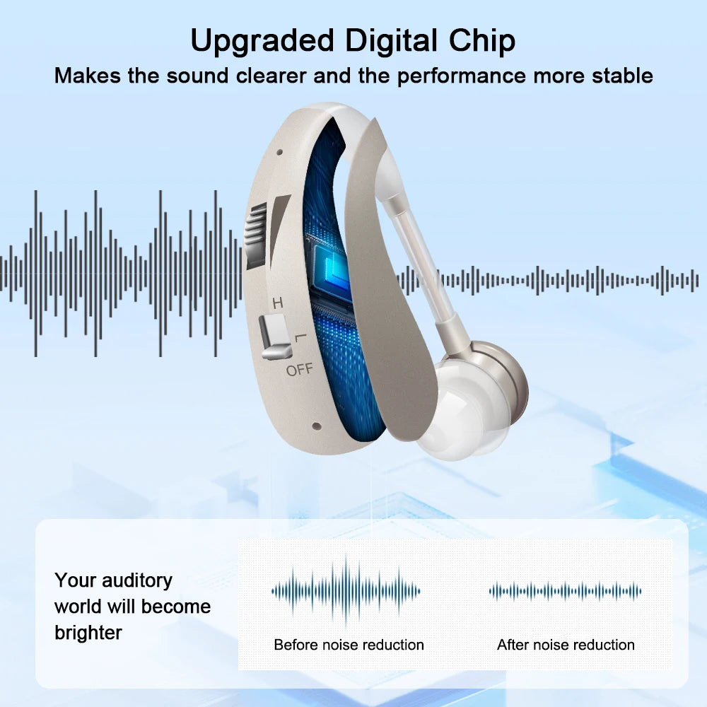 Rechargeable Mini Digital Wireless Hearing Aid