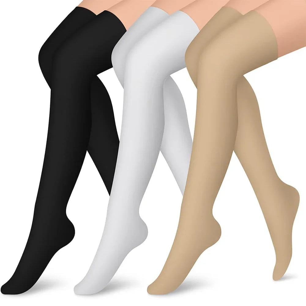 Over Knee Compression Socks | Thigh High Stockings