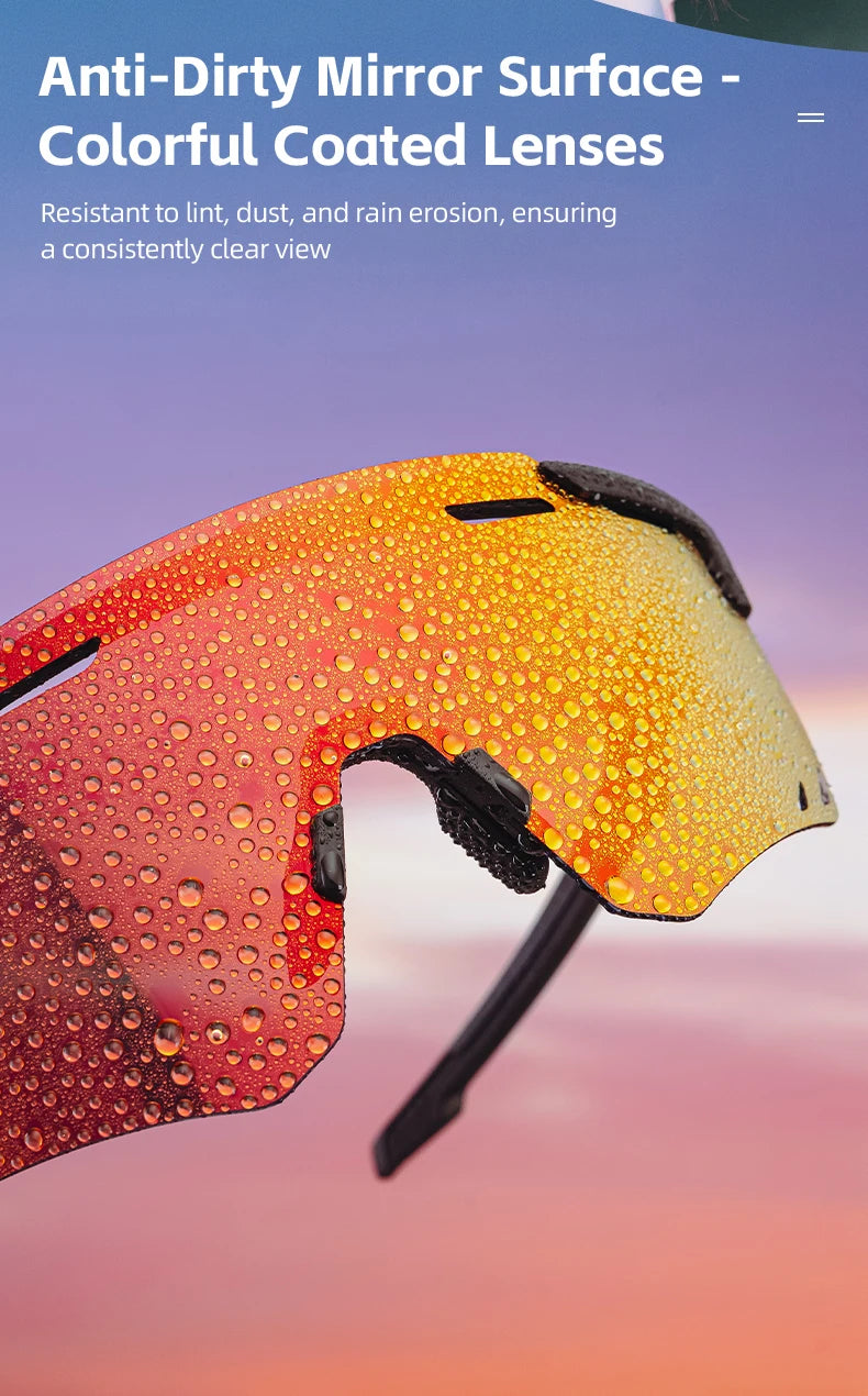 ROCKBROS Cycling Glasses | UV400 Sports Sunglasses