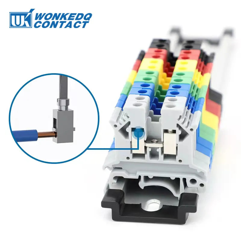 Terminal Block - Secure Screw Connection for 2.5mm² Cable