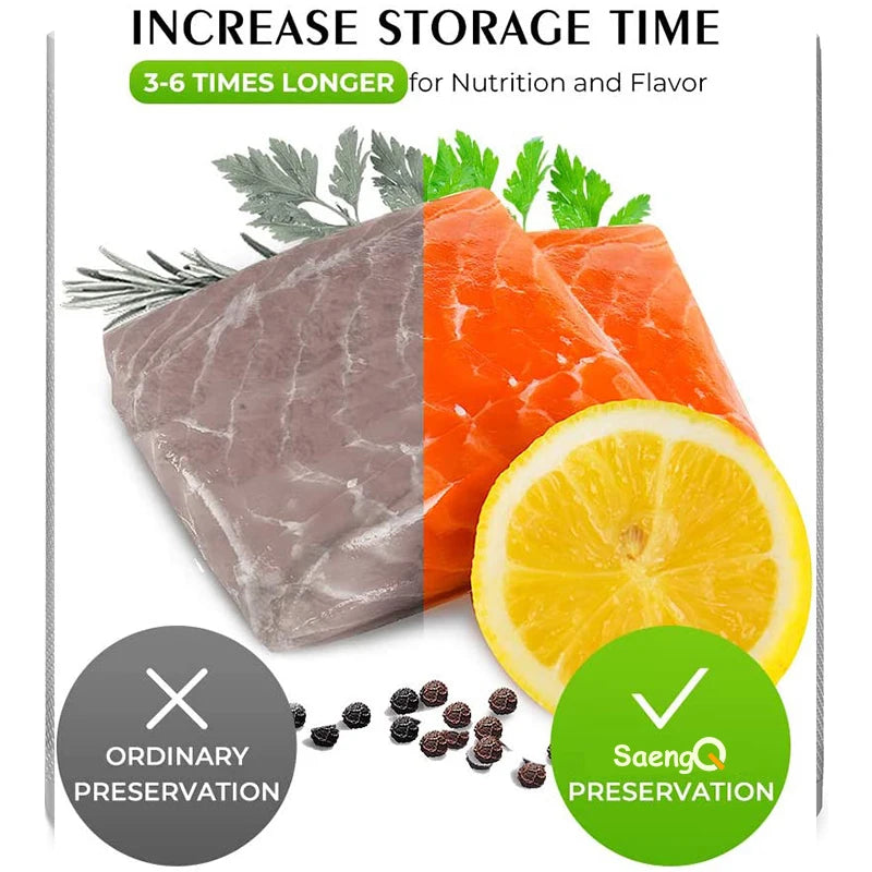 saengQ Vacuum Sealer Bags - Sous Vide Storage
