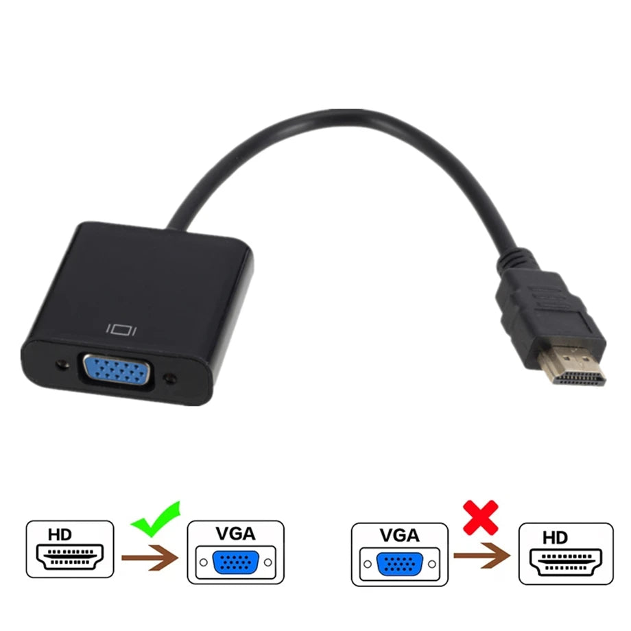 HDLink HDMI to VGA Adapter Cable