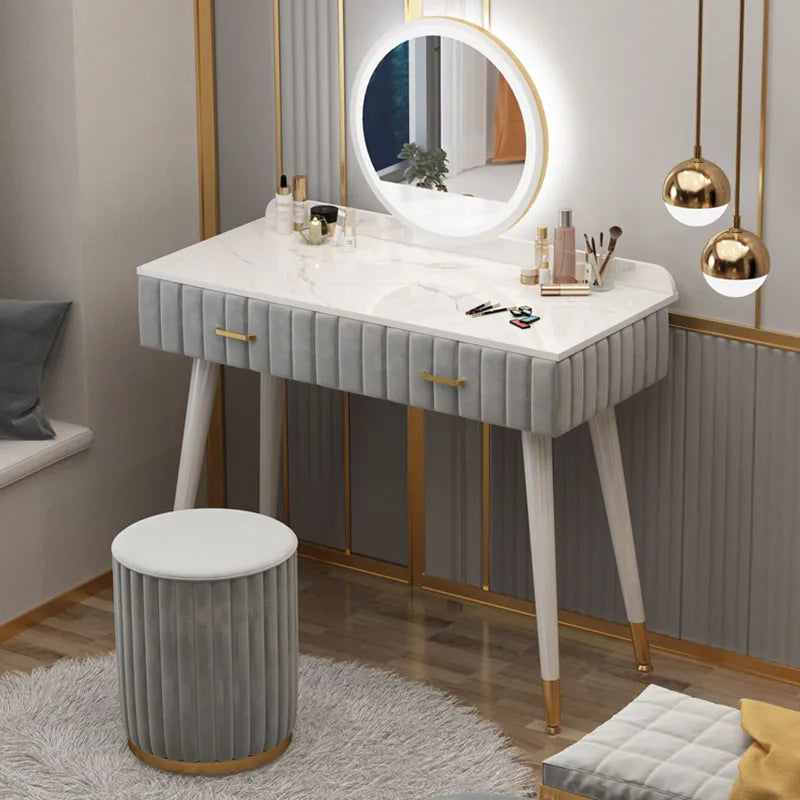 Luxury Dressing Table with LED Lights