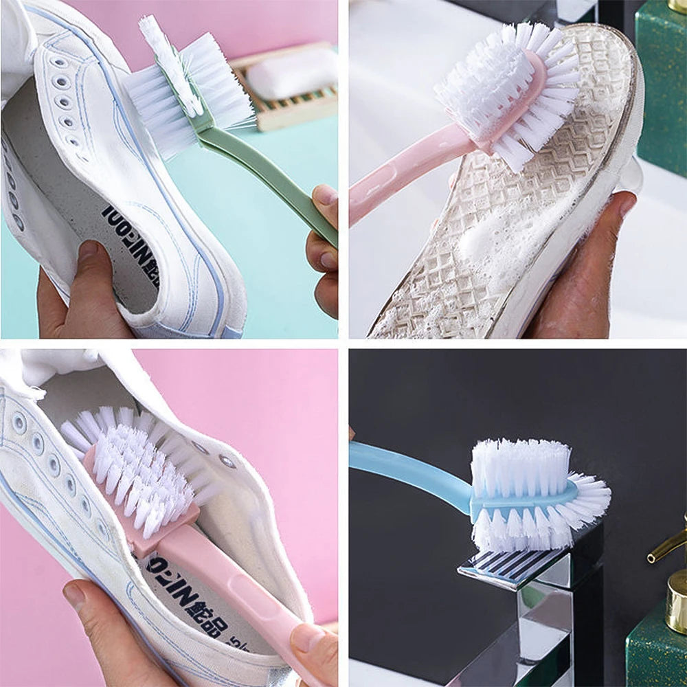 360 Degree Cleaning Shoe Brush Home Shoes Cleaner Kit Board Toilet Washing Brushing Tool Machine Clothes Cleaning Brushes