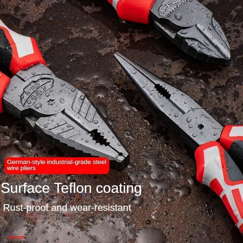 Industrial-Grade Multi-Functional Wire Pliers Set
