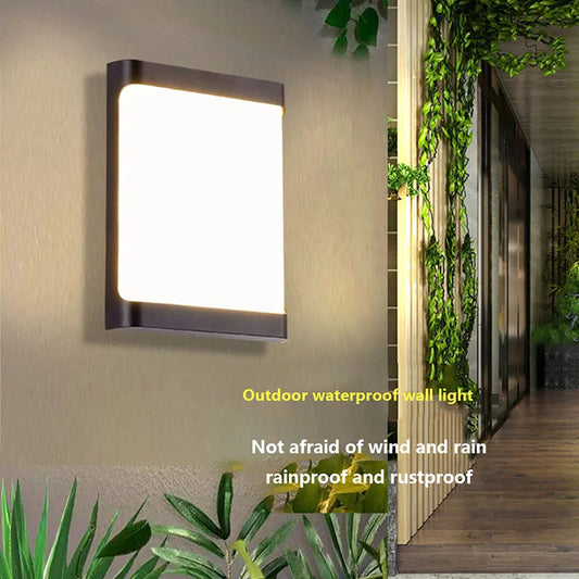 Modern Outdoor LED Wall Lamp