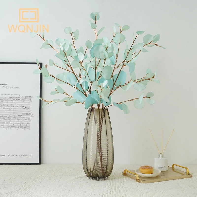 Artificial Eucalyptus and Apple Leaf Branch: Versatile Home and Event Decoration