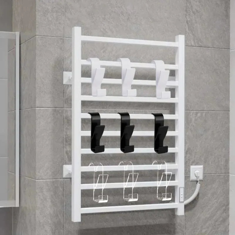 Heated Towel Radiator Rail Storage Hook Set