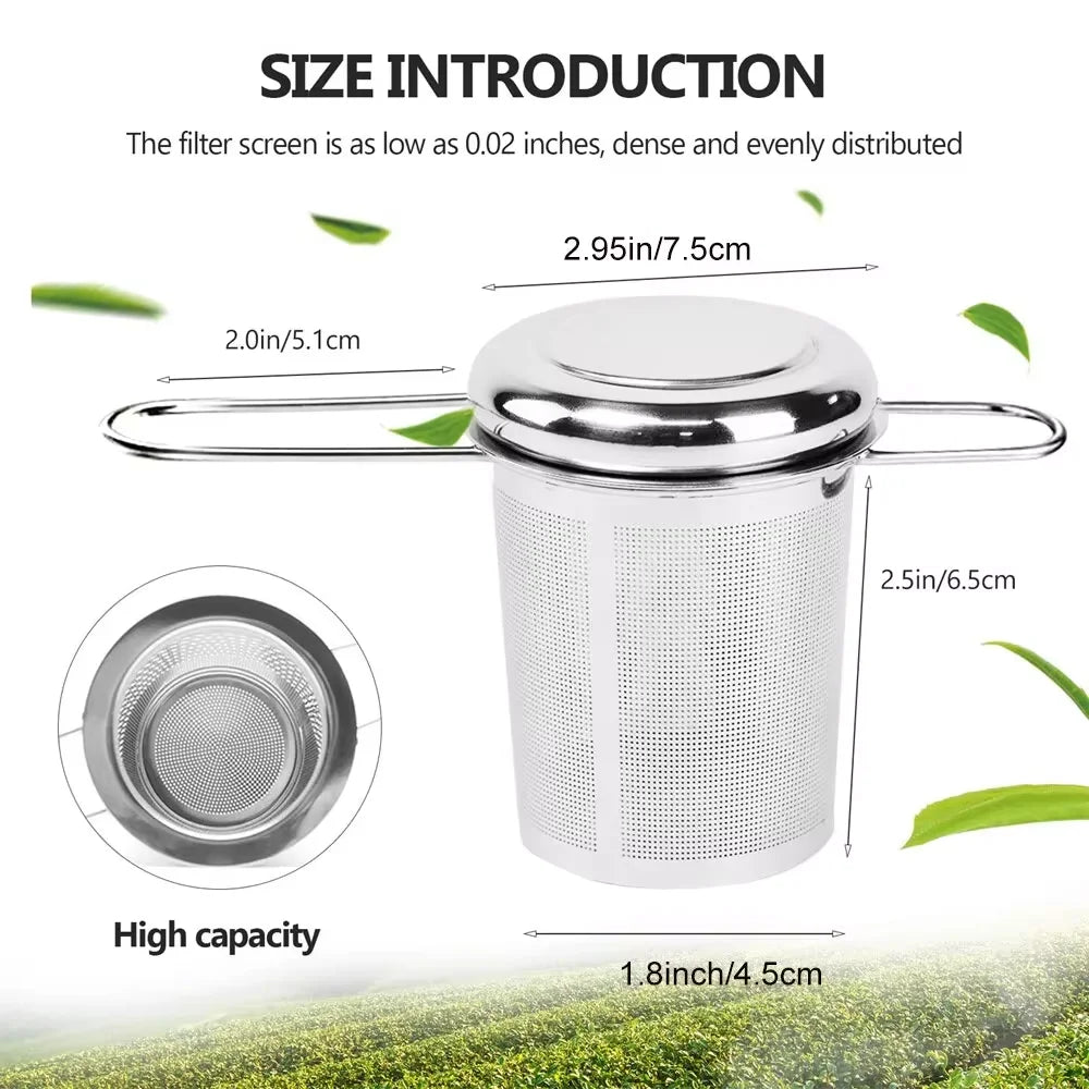 Stainless Steel Tea Infuser Strainer For Spice Colator Ceremony Set Poop Teaware InfusorItem Teapot Sieve