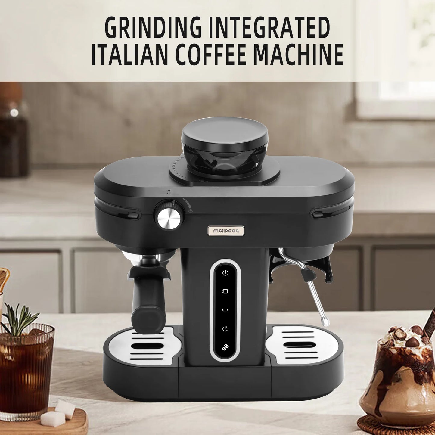 Mcilpoog AC510: 3-in-1 Espresso Mastery