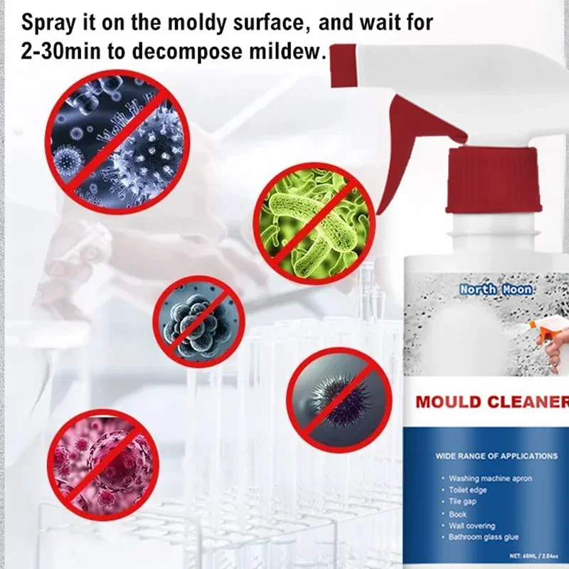 Household Foam Mildew Cleaner Kitchen Bathroom Cleaning Spray Washing Machine Toilet Wall Joint Moldy Remover