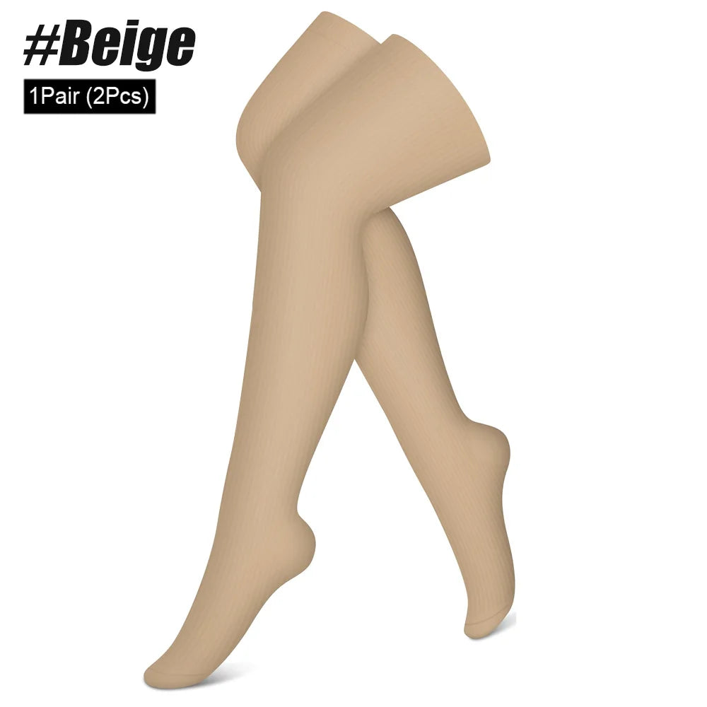 Over Knee Compression Socks | Thigh High Stockings