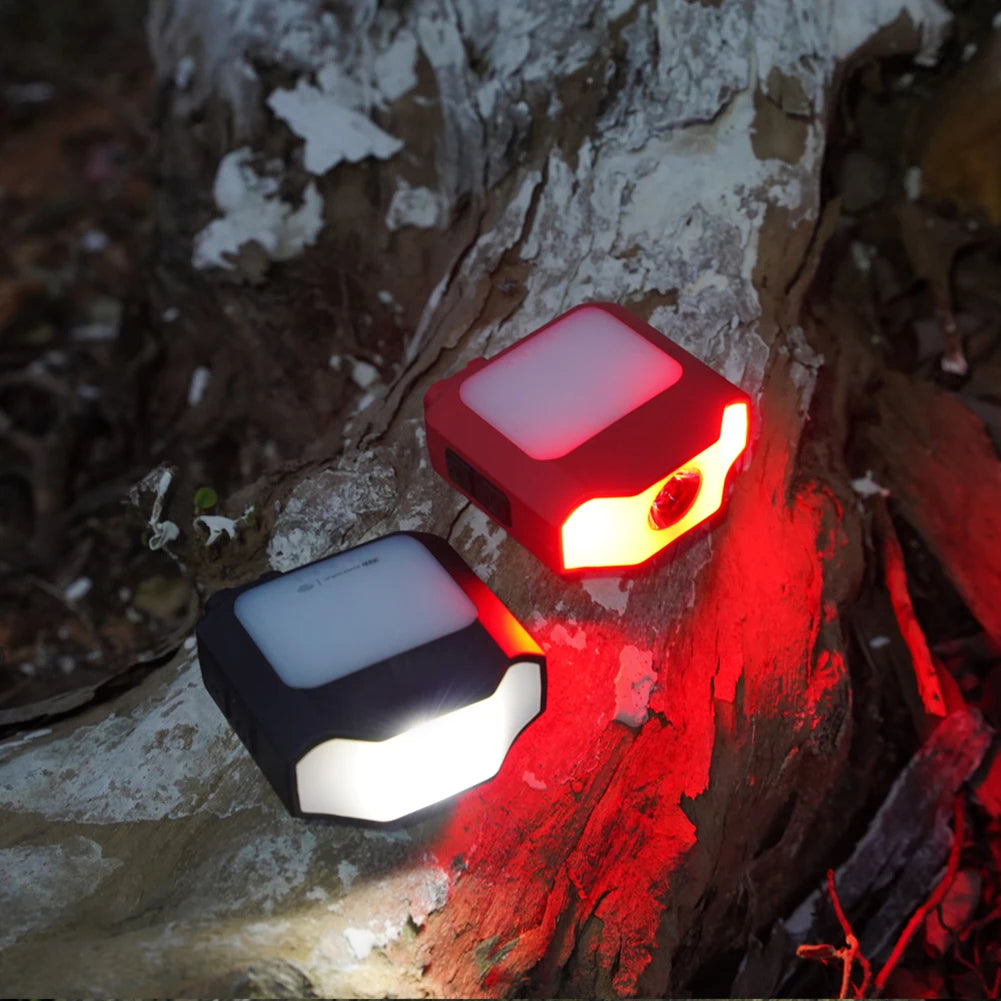 1PCS Mini COB LED Head Lantern Sensor Headlamp Flashlight Cap Clip on Light Headlights Portable Outdoor Camping Head Lamp