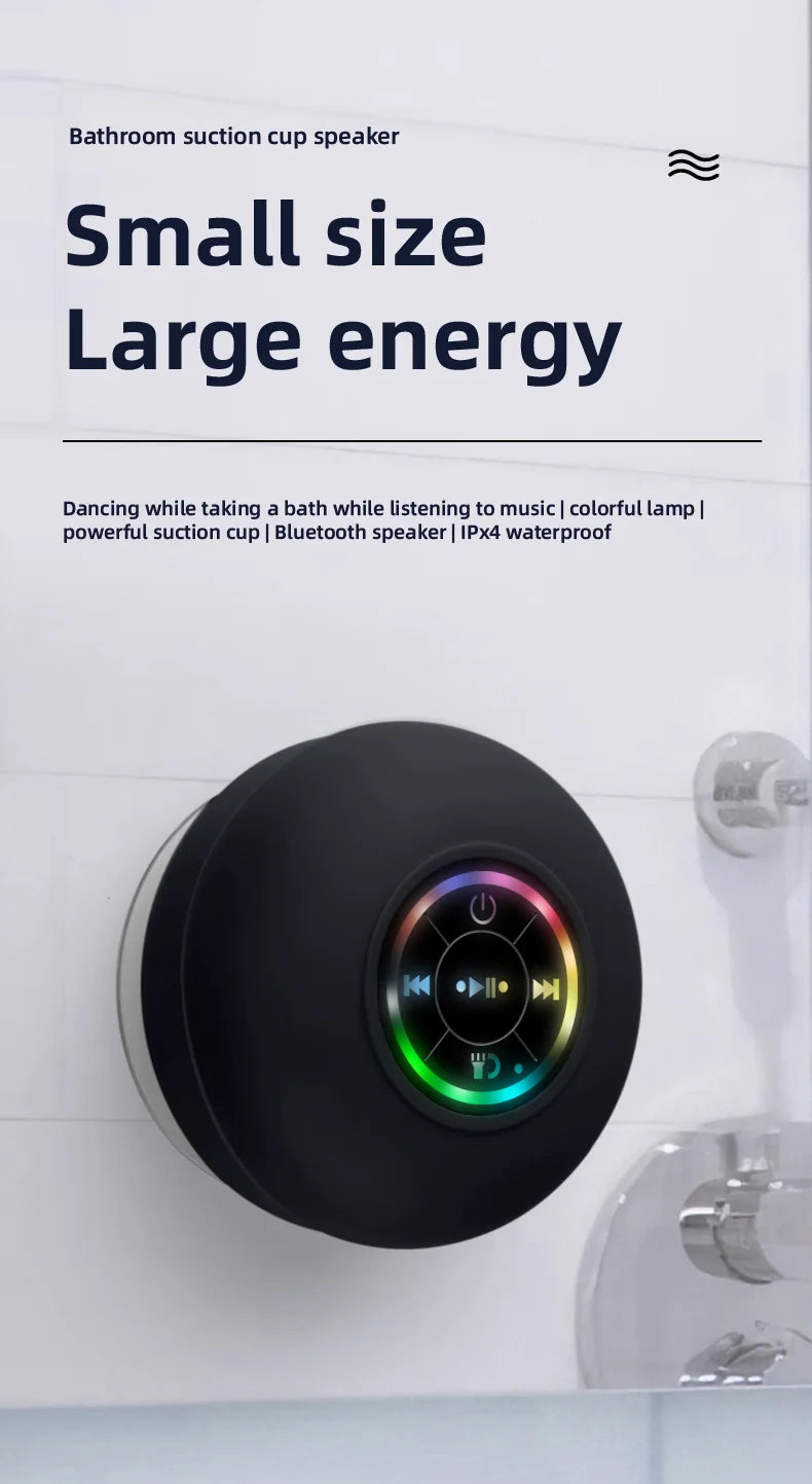 AquaBlast Wireless Bathroom Speaker