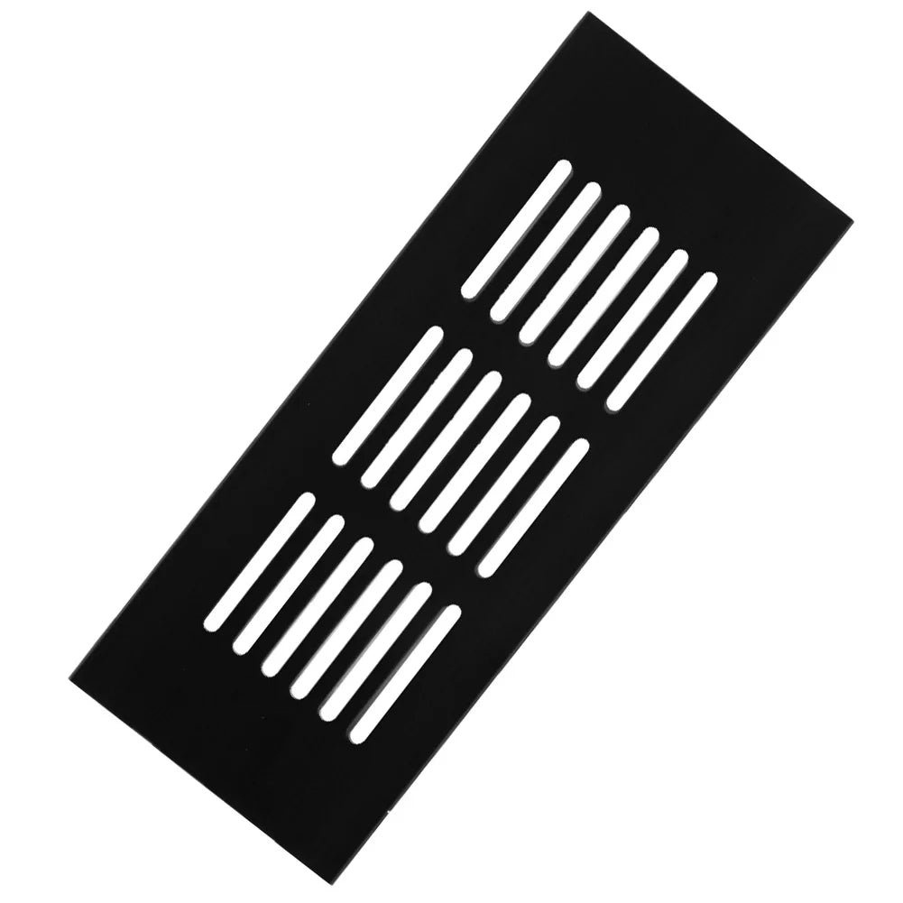 60mm Wide Vents Perforated Sheet Aluminum Alloy Air Vent Cabinet Wardrobe Ventilation Grille Vents Grille Ventilation-Cover