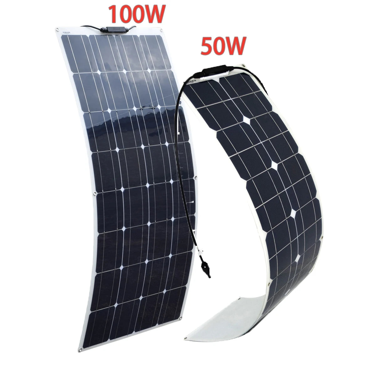 Flexible Solar Panel 12V/24V Battery System Charger