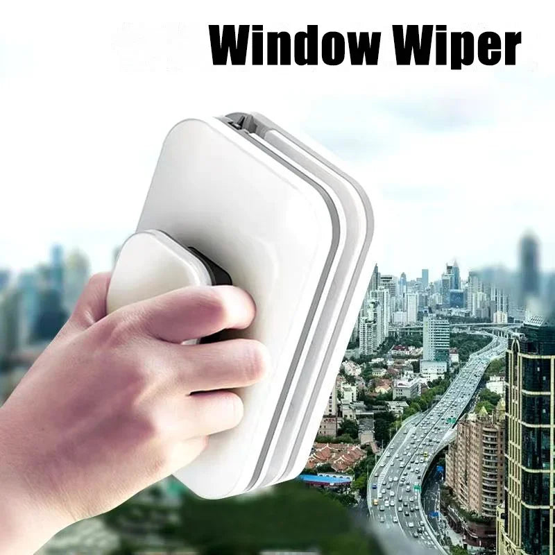 Magnetic Glass Brush Double Side Glass Cleaning Brush For Window Cleaning Magnetic Windows Cleaning Tool Thickness 3-35mm