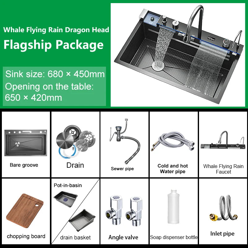 Embossed Single Slot Digital Wash Basin