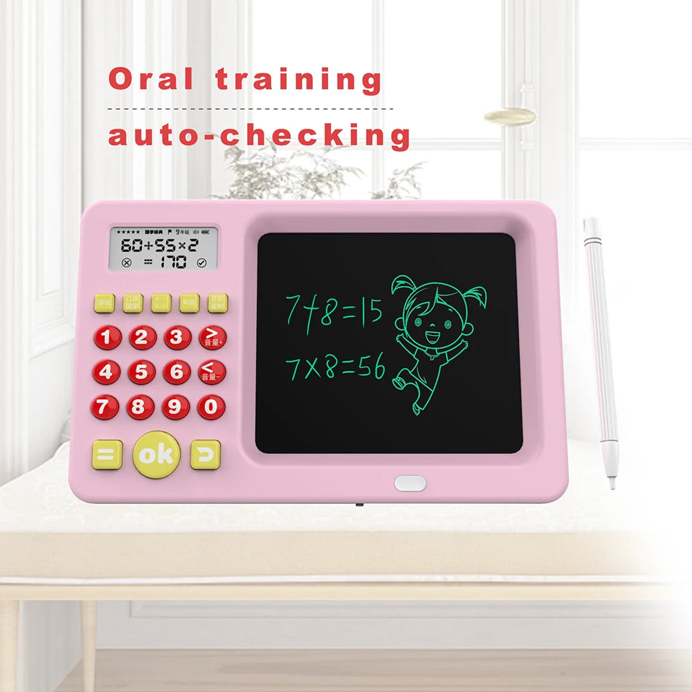 Mouth Calculator Math Addition Subtraction Multiplication Division Oral Arithmetic Training Math Exercise Machine Kids Gifts