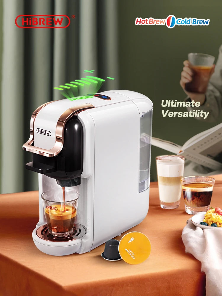 HiBREW 5-in-1 Multiple Capsule Coffee Machine