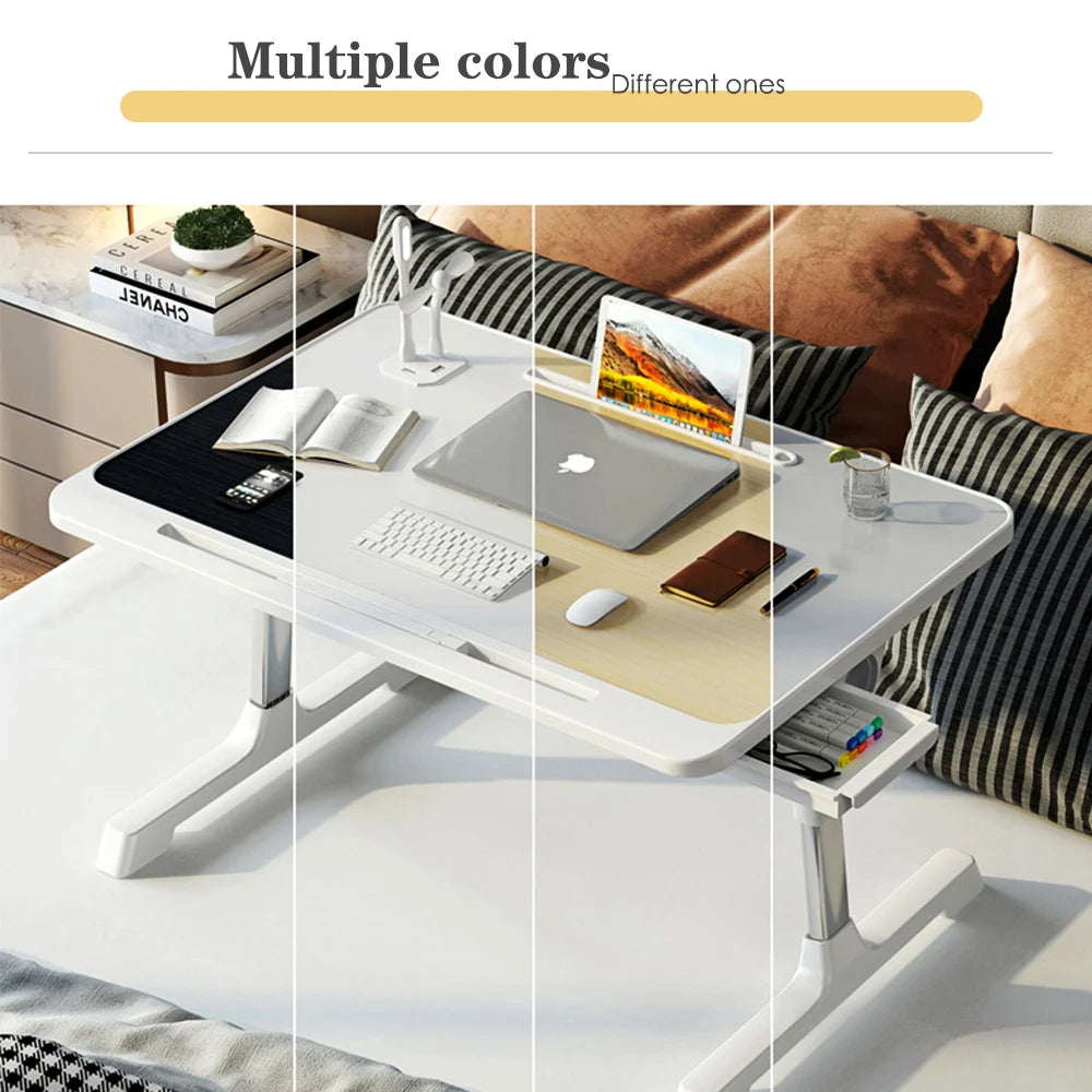 Foldable Lift Bed Desk - Compact Student Workspace