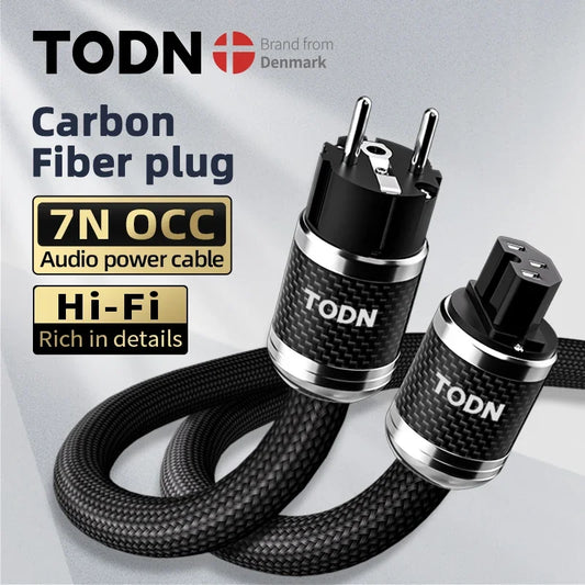 TODN HIFI OCC Power Cable
