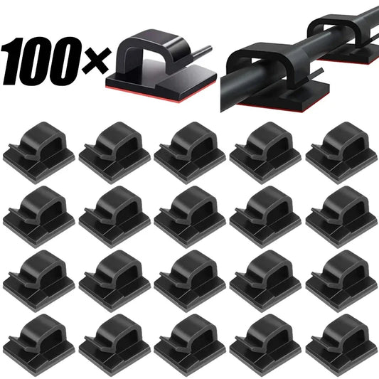 Self-Adhesive Cable Organizer Clips