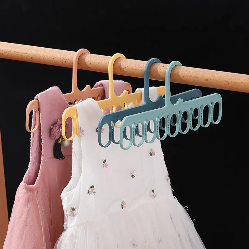 1PC Multifunctional Windproof Clothes Clip Drying Rack Underwear Socks Hanger Nordic Household Home Wardrobe Rack Storage