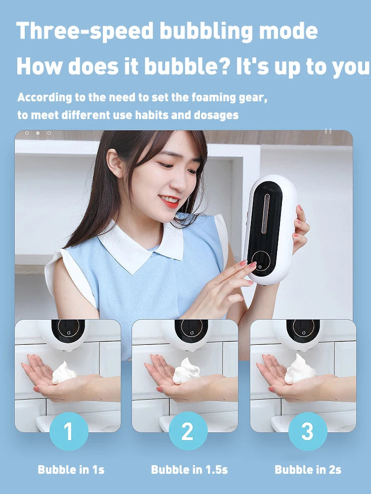 Touchless Wall-Mounted Foam Soap Dispenser - Smart Hygiene Solution