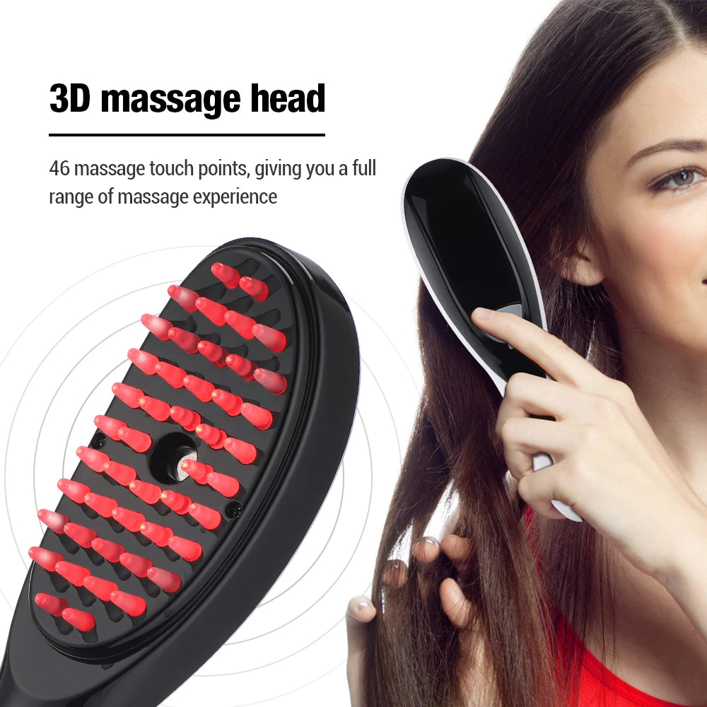 Electric Massage Comb with Light Therapy