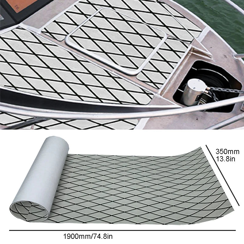 EVA Boat Decking Sheet with Rhombus Diamond Pattern