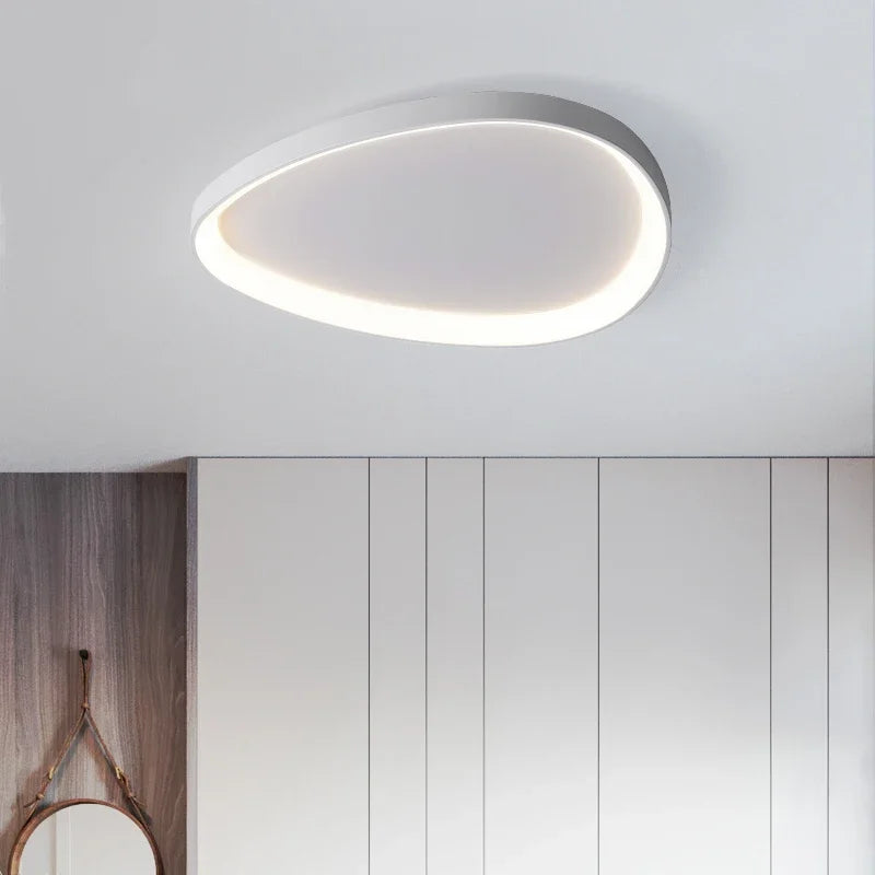 Sleek Ultra Thin LED Ceiling Chandelier - Simplicity in Lighting