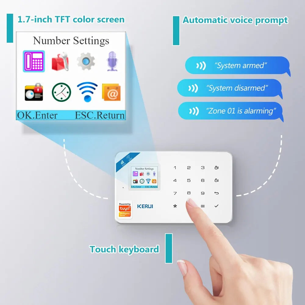 Advanced Doorbell with Motion Detector Sensor