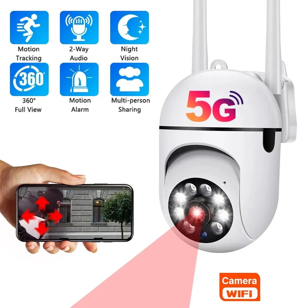 IP Camera Outdoor Wired Security Surveillance Camera WIFI Enabled