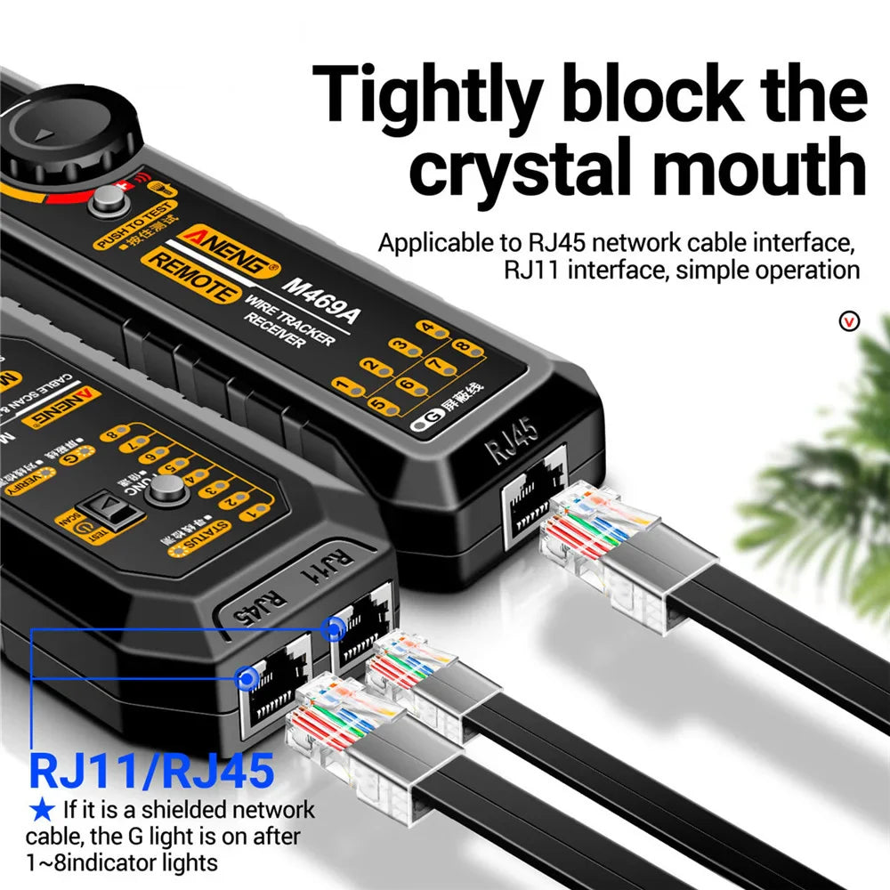 RJ11/RJ45 Multifunctional Line Finder