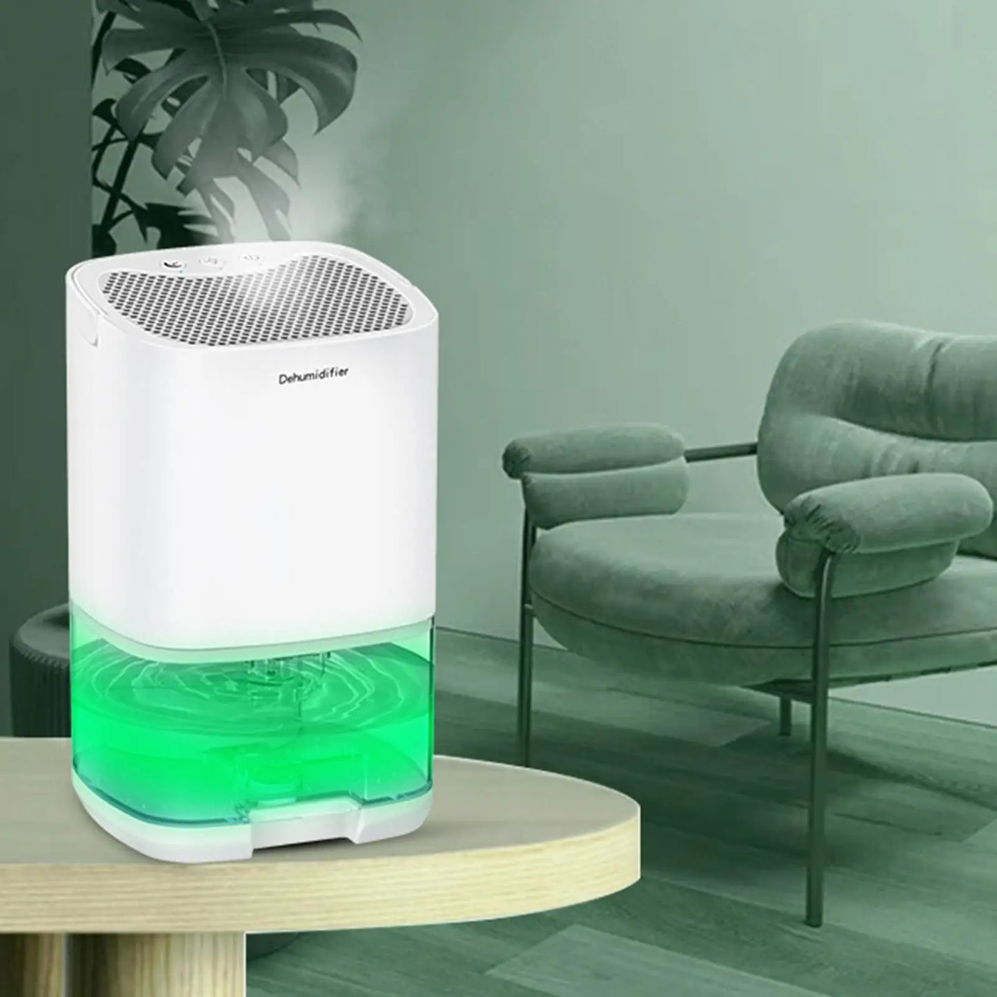 Air Dehumidifier Quiet Portable Auto Shut Off Mini Dehumidifier Portable Dehumidifier for Basement Kitchen Room Wardrobe Bedroom