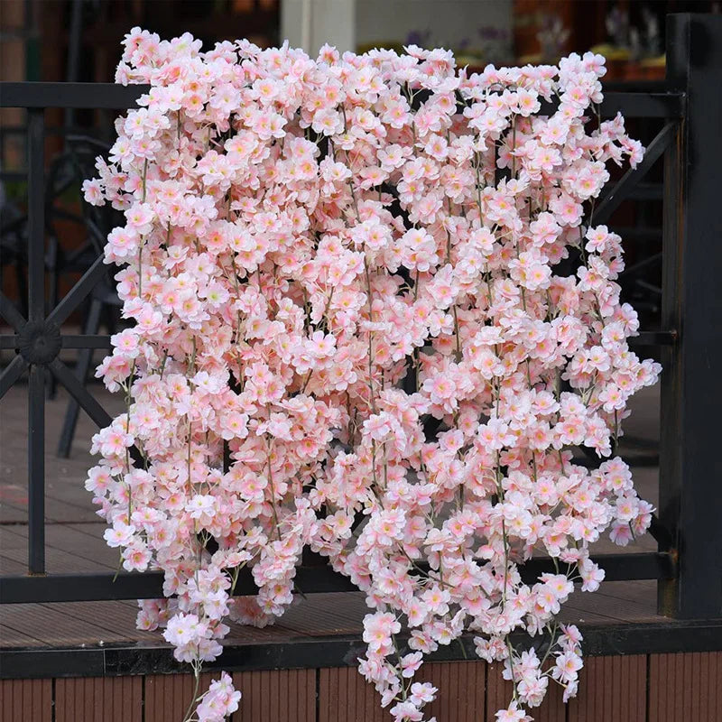 180cm Artificial Cherry Blossom Sakura Garland