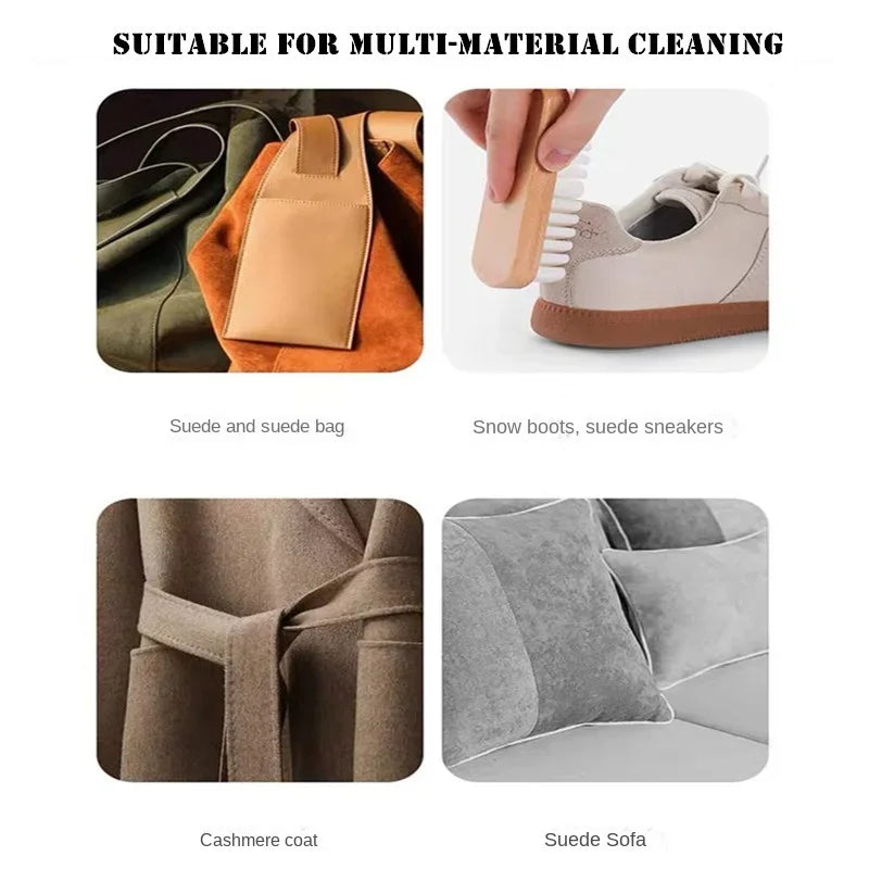 Suede Cleaning Brush Shoe Brush Shoes Cleaner for Suede Nubuck Material Shoes/Boots/Bags Scrubber Cleaner Eraser and Refresher