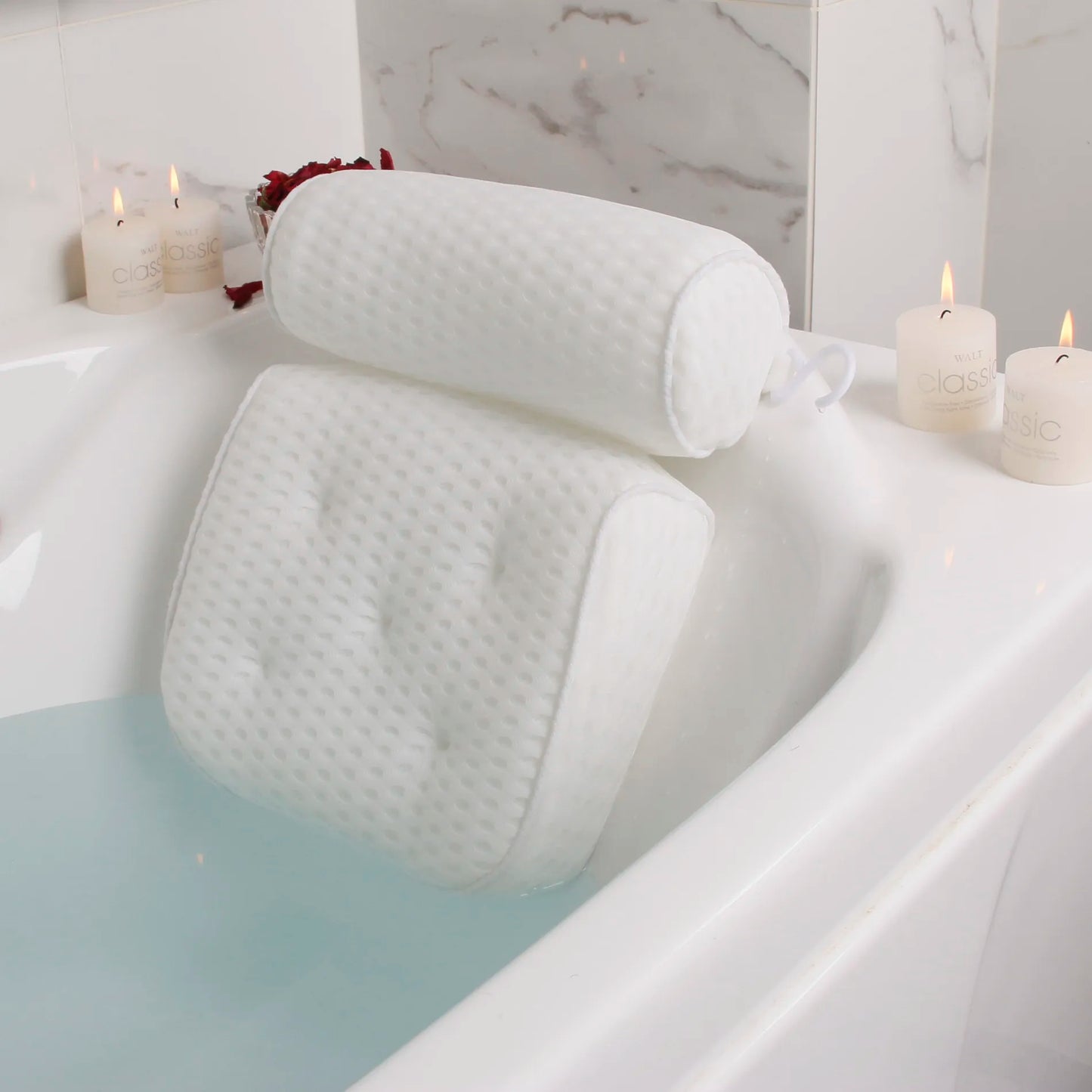 Bath Pillow for Bathtub Support Neck, Head, and Back