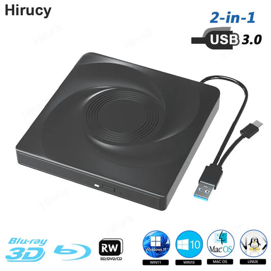 BluView USB 3.0 External Blu-ray Drive