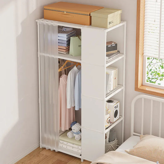 Dust-Proof Steel Frame Wardrobe