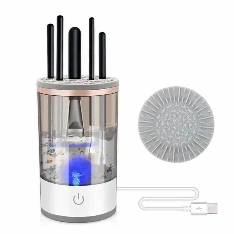 3 In 1 Electric Makeup Brush Cleaner  & Stand