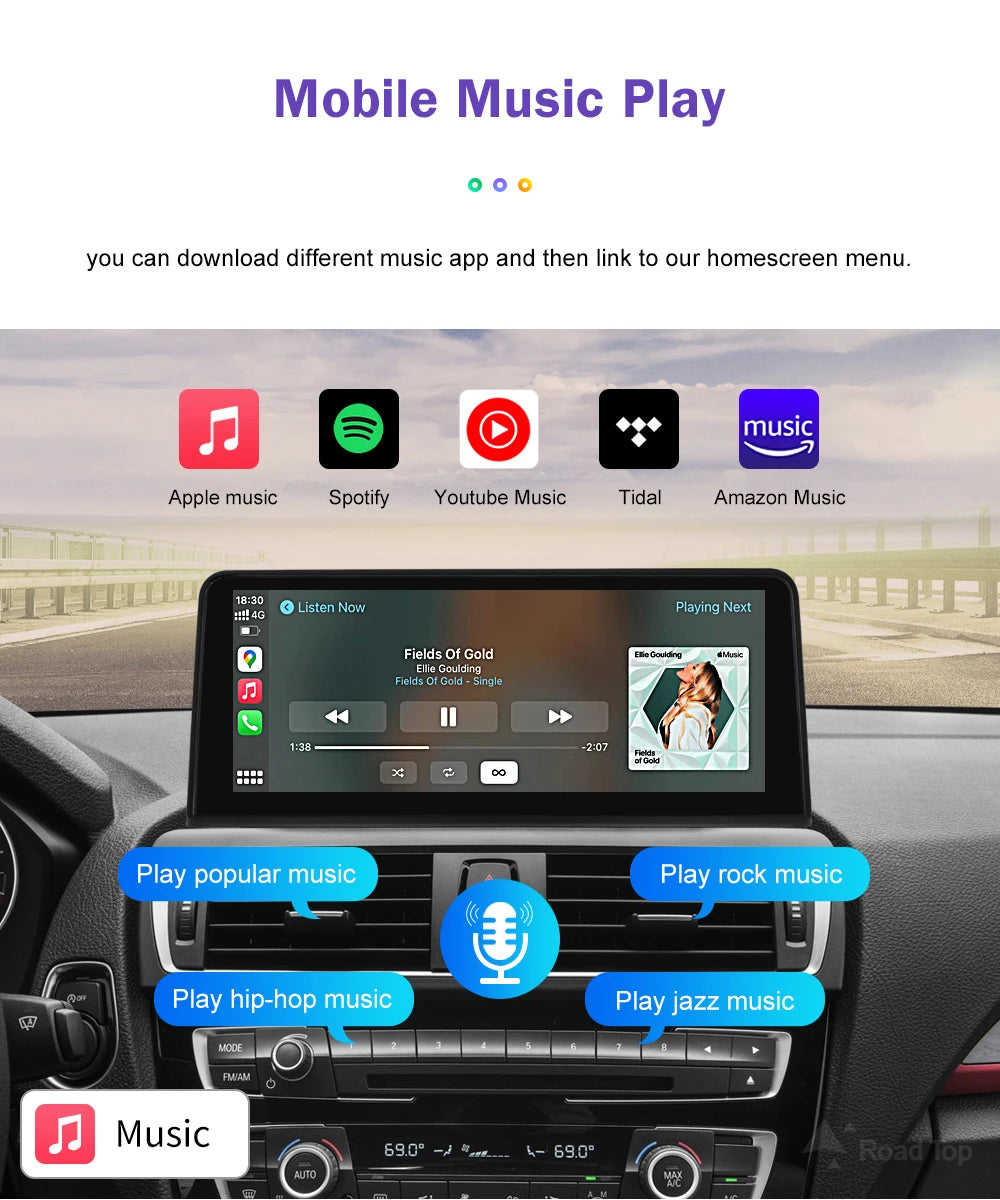 BMW Multimedia Touch Screen Wireless Carplay