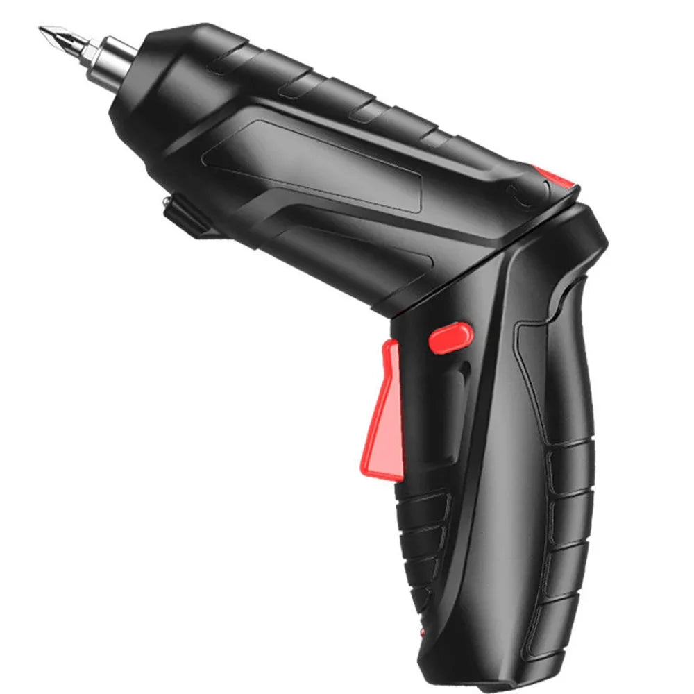 Household Electric Screwdriver Rechargeable Cordless Impact Drill Mini Wireless Electric Drill Screwdriver Set Electric Batch